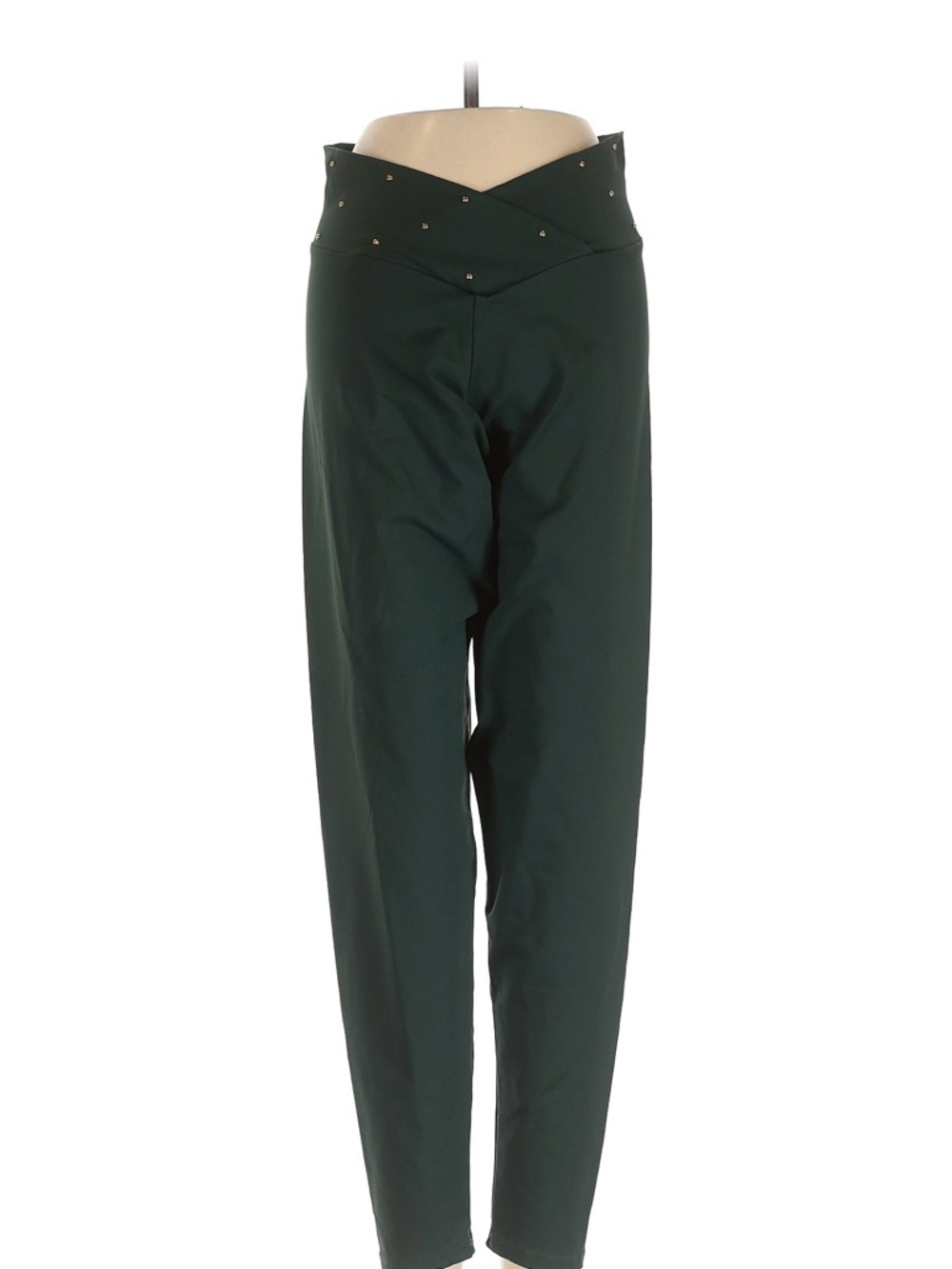 Lure Fitness Dance Leggings in Dark Green - Picture 3 of 6